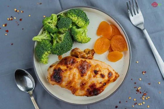 Apricot chicken skillet dinner by Chef Jasbir Singh