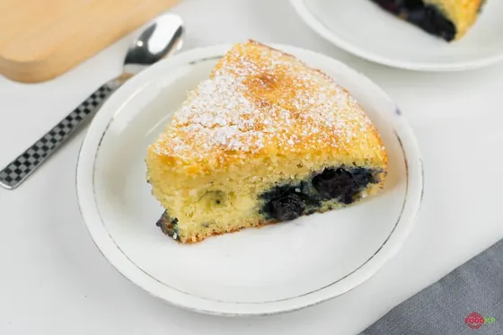 Blueberry Cottage Cheese Cake, recipe developed by Chef Jasbir Singh for TheFoodXP
